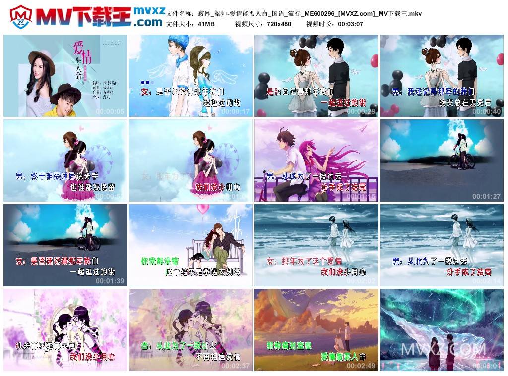 寂悸_梁帅-爱情能要人命_国语_流行_ME600296